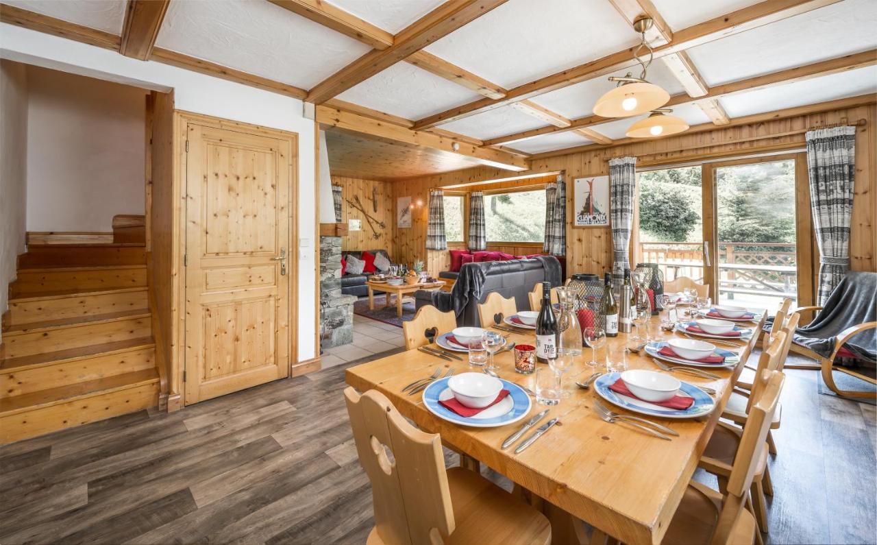 Chalet Himalaya , 10 Person Chalet With 5 Ensuite Bedrooms And Outdoor Jacuzzi In Meribel Centre Méribel Exterior foto